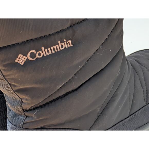 Columbia Minx Slip V Omni-Heat Waterproof Snow Boots Black Size 9 - Picture 4 of 10